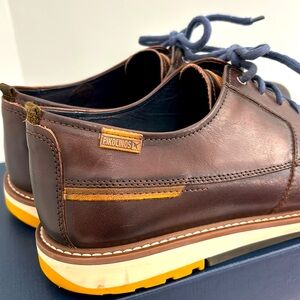 PIKOLINOS. Oxfords, brown. dressy casual men’s Size 12 US Excellent condition